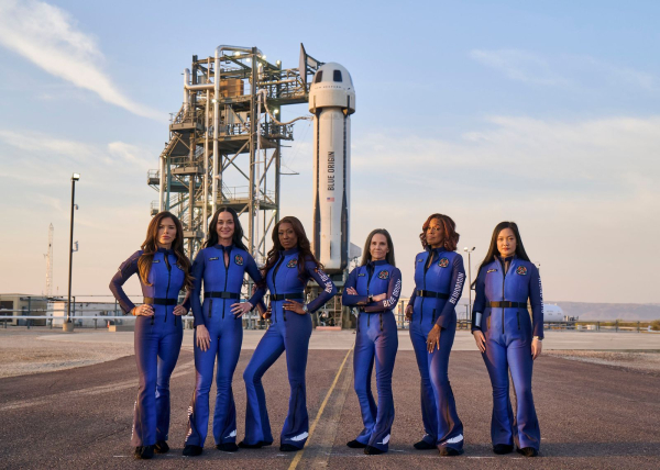 Halloween Costume Ideas 2025 Blue Origins AllFemale Space Crew Laura Snchez Akie Abe Katy Perry Gayle King